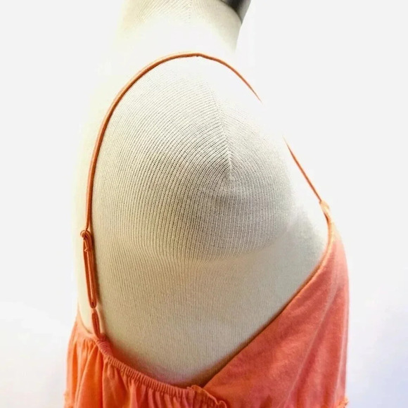 NWT SO GOODS FOR LIFE Juniors Sleeveless Straps Pullover V-Neck Coral Shirt XXL - Picture 7 of 9